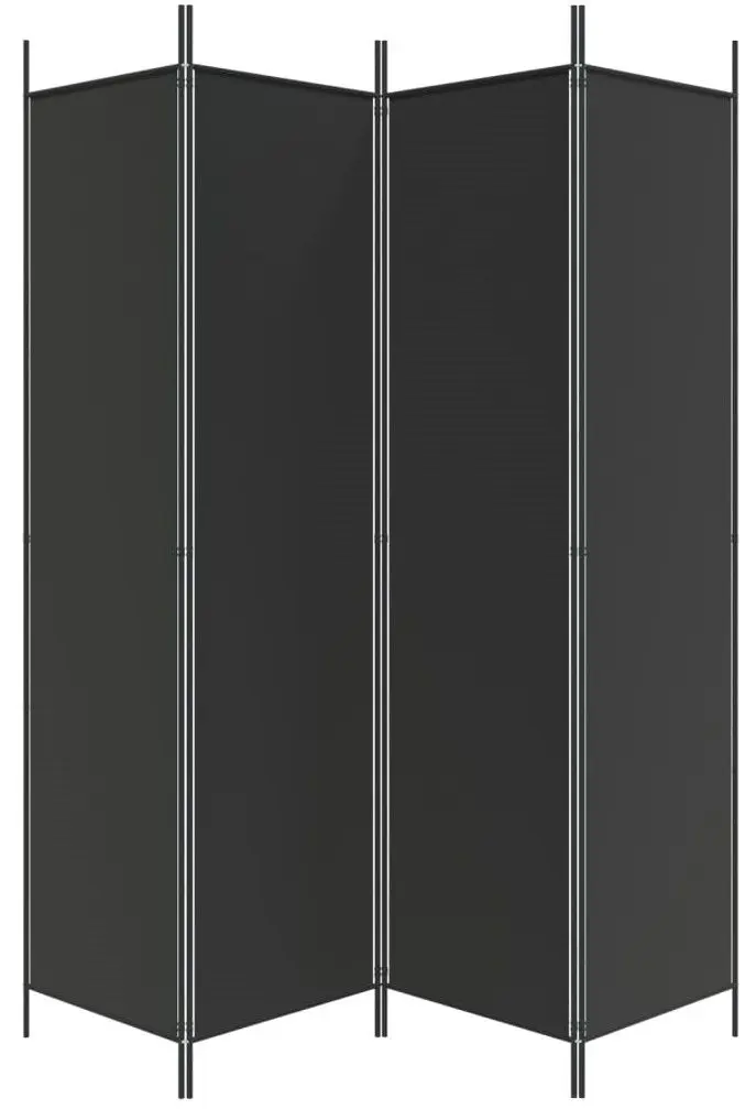 Paravan de camera VidaXL 350185 (Black)