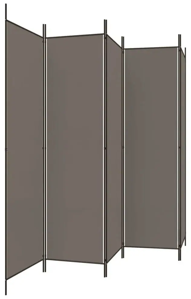 Ширма для комнаты VidaXL 350188 (Anthracite)