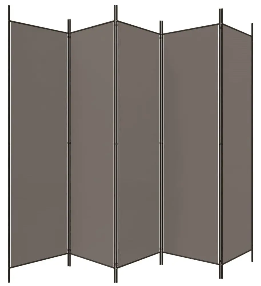 Ширма для комнаты VidaXL 350188 (Anthracite)