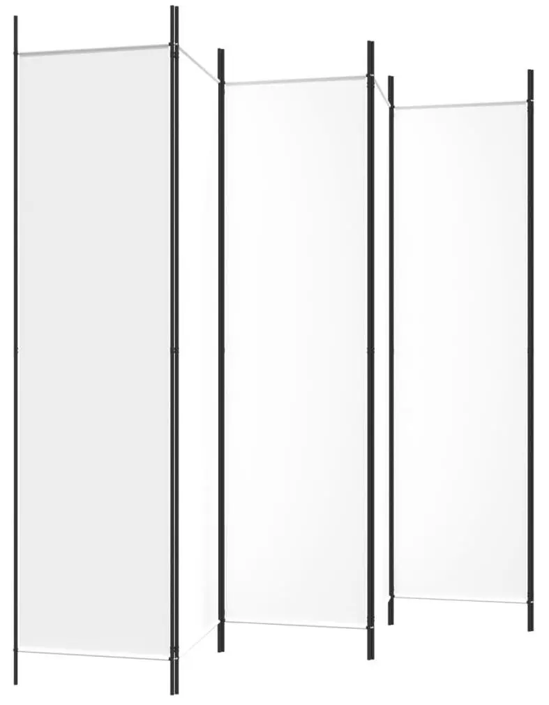 Ширма для комнаты VidaXL 350190 (White)