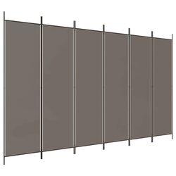 Paravan de camera VidaXL 350192 (Anthracite) Thumb