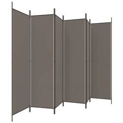 Paravan de camera VidaXL 350192 (Anthracite) Thumb