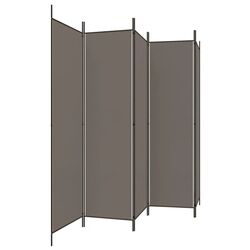 Paravan de camera VidaXL 350204 (Anthracite) Thumb