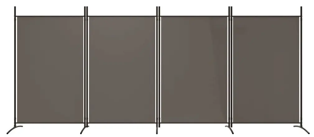 Ширма для комнаты VidaXL 350264 (Anthracite)