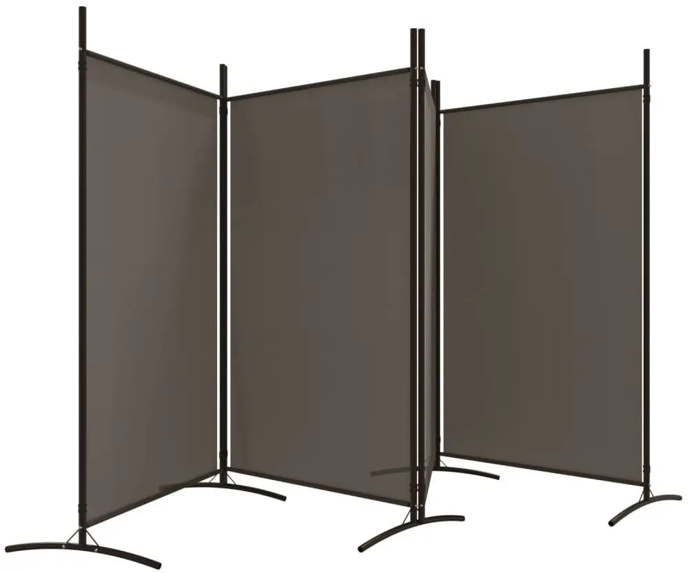 Ширма для комнаты VidaXL 350264 (Anthracite)