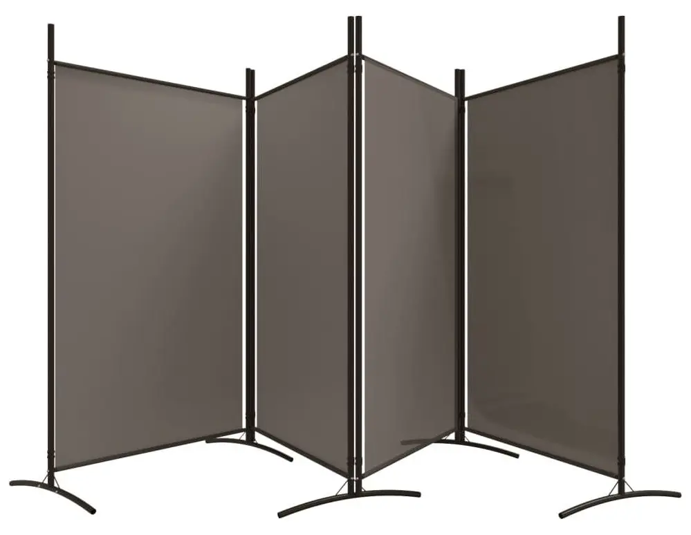 Ширма для комнаты VidaXL 350264 (Anthracite)