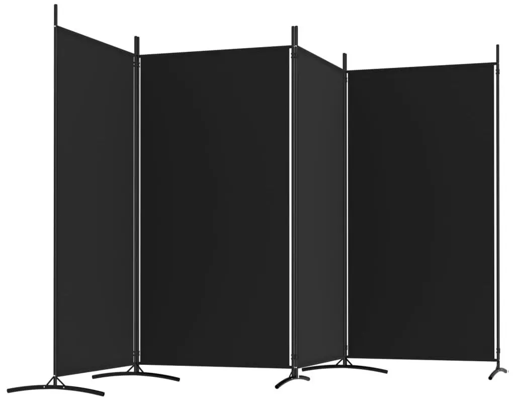Ширма для комнаты VidaXL 350265 (Black)
