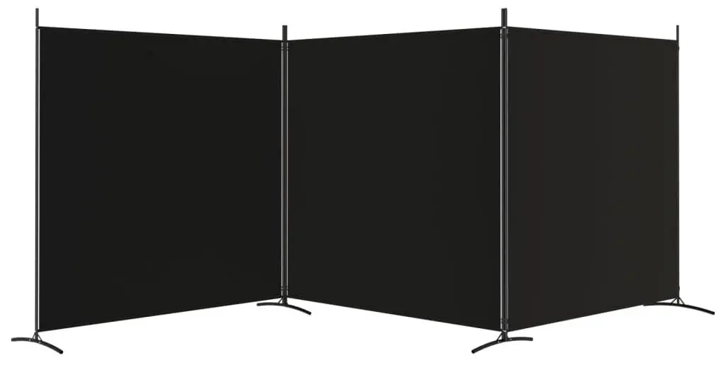 Ширма для комнаты VidaXL 350281 (Black)