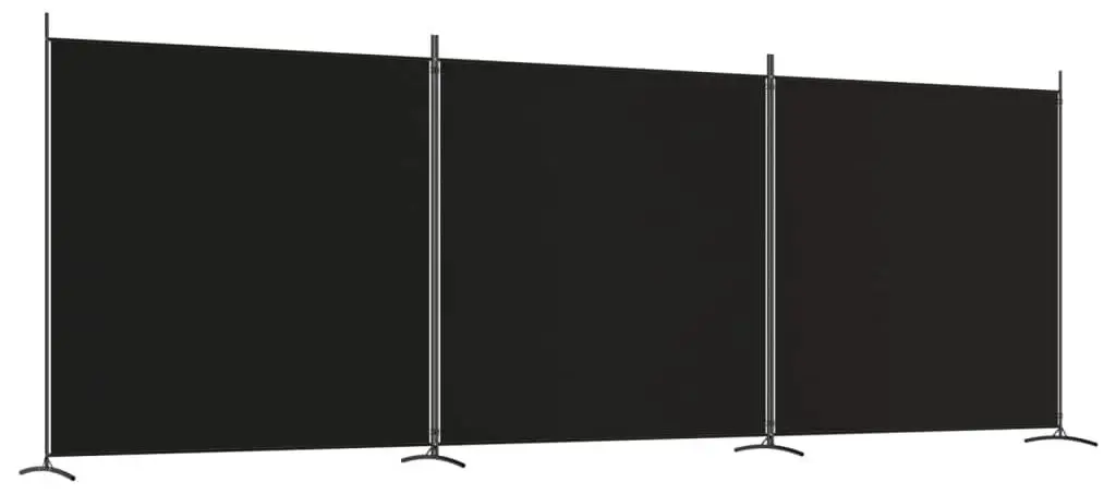 Ширма для комнаты VidaXL 350281 (Black)