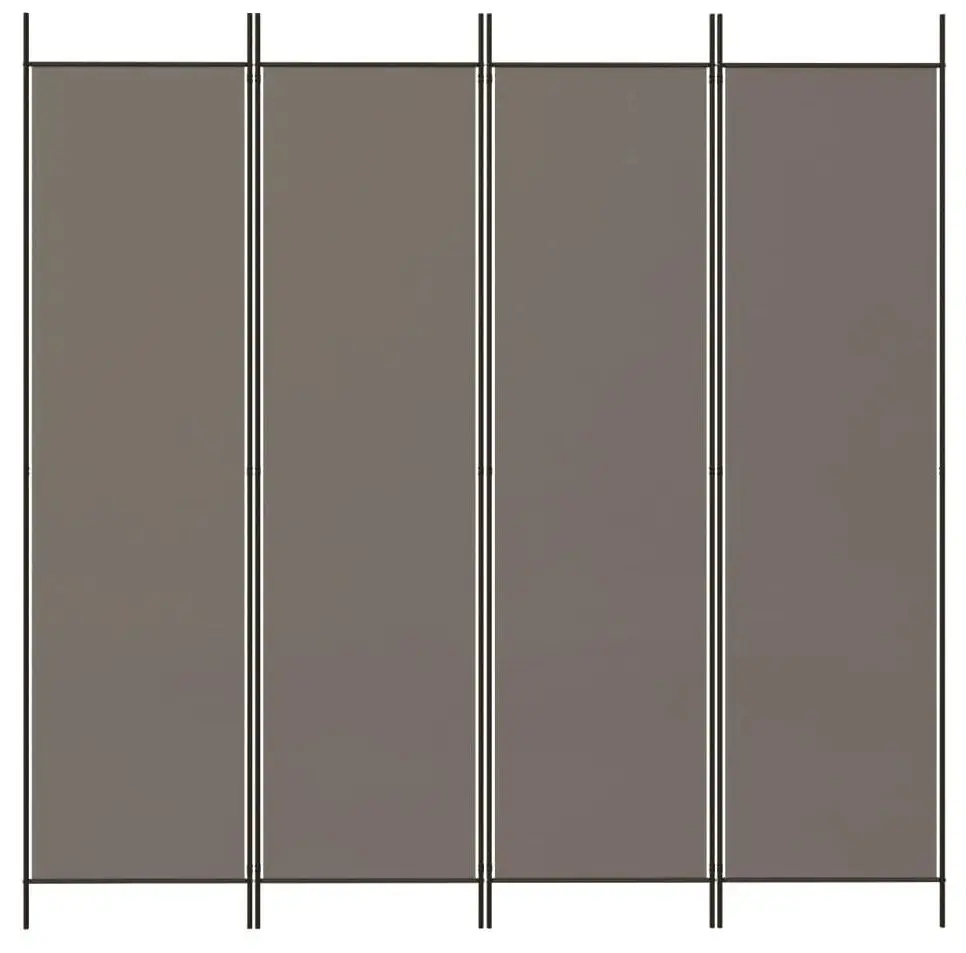 Ширма для комнаты VidaXL 350284 (Anthracite)