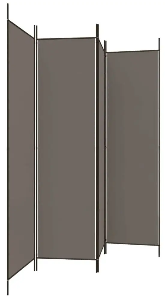 Ширма для комнаты VidaXL 350284 (Anthracite)