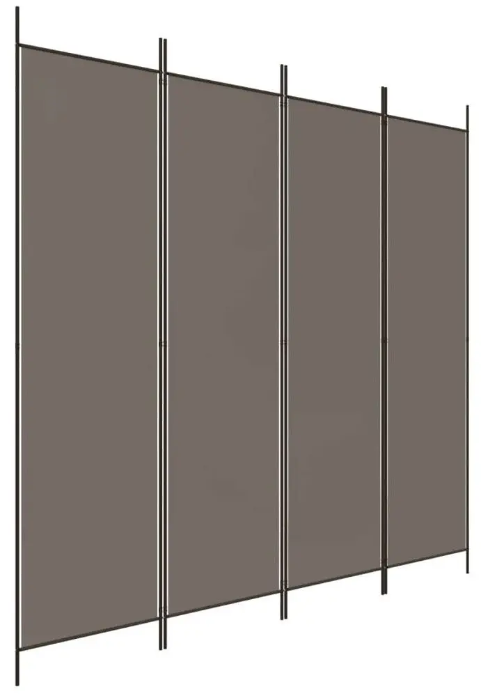 Ширма для комнаты VidaXL 350284 (Anthracite)