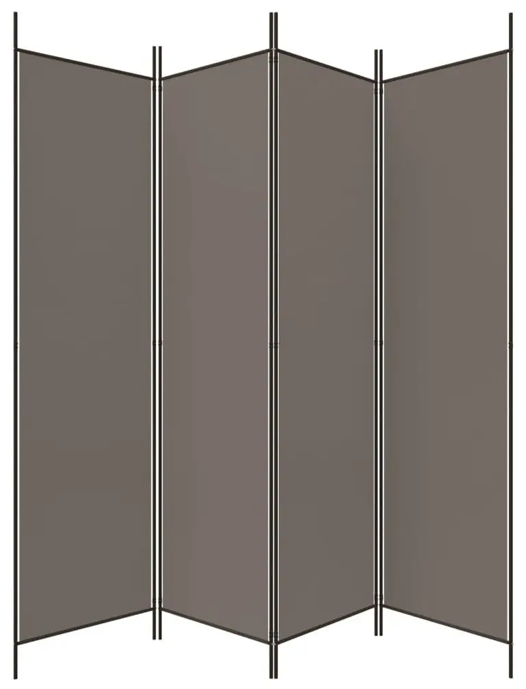 Ширма для комнаты VidaXL 350284 (Anthracite)