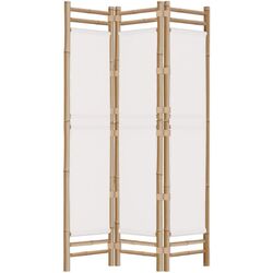 Paravan de camera VidaXL 350623 (White/Cream) Thumb