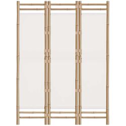 Paravan de camera VidaXL 350623 (White/Cream) Thumb