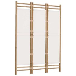 Ширма для комнаты VidaXL 350623 (White/Cream)