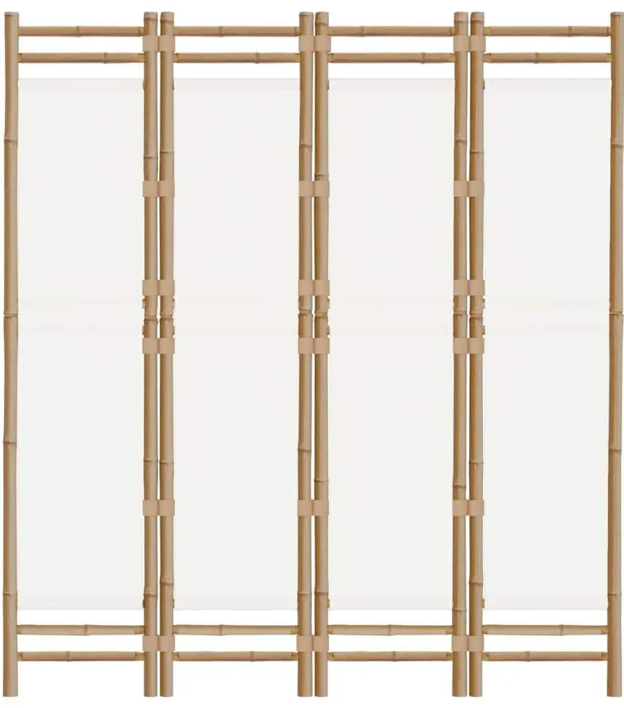 Paravan de camera VidaXL 350624 (White/Cream)