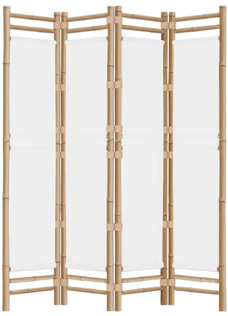 Paravan de camera VidaXL 350624 (White/Cream)