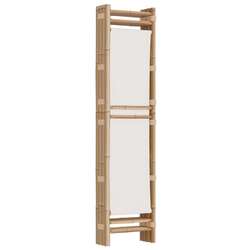 Paravan de camera VidaXL 350624 (White/Cream) Thumb