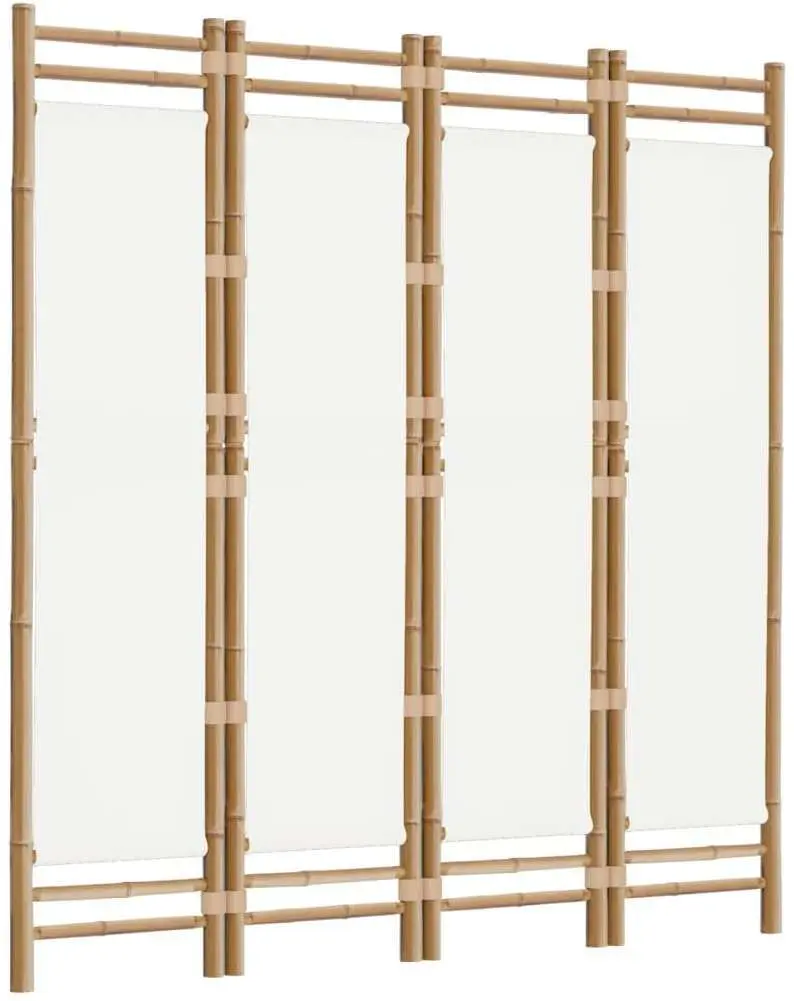 Paravan de camera VidaXL 350624 (White/Cream)