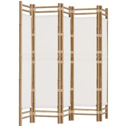 Paravan de camera VidaXL 350625 (White/Cream) Thumb