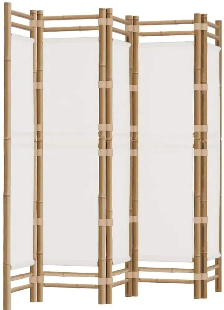 Paravan de camera VidaXL 350625 (White/Cream)