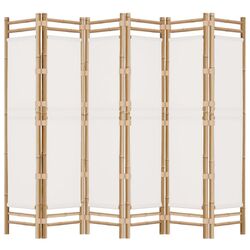 Paravan de camera VidaXL 350626 (Cream/Natural) Thumb