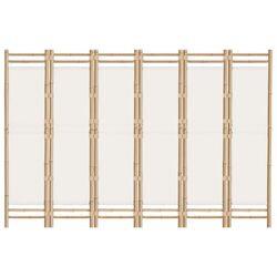 Paravan de camera VidaXL 350626 (Cream/Natural) Thumb