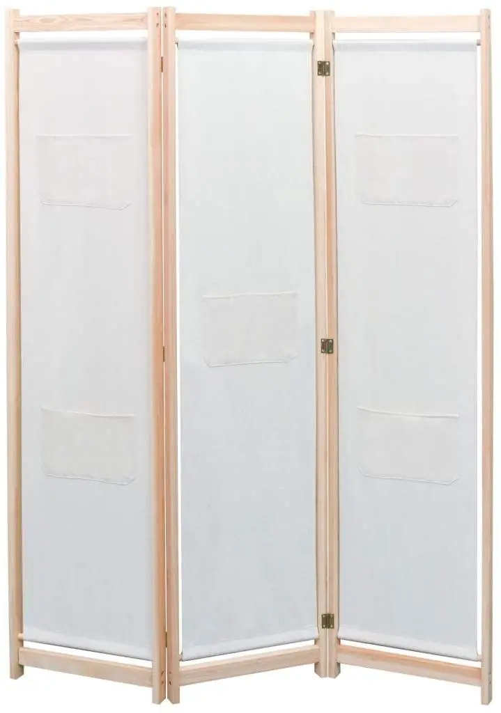 Ширма для комнаты VidaXL 42975 (Cream)