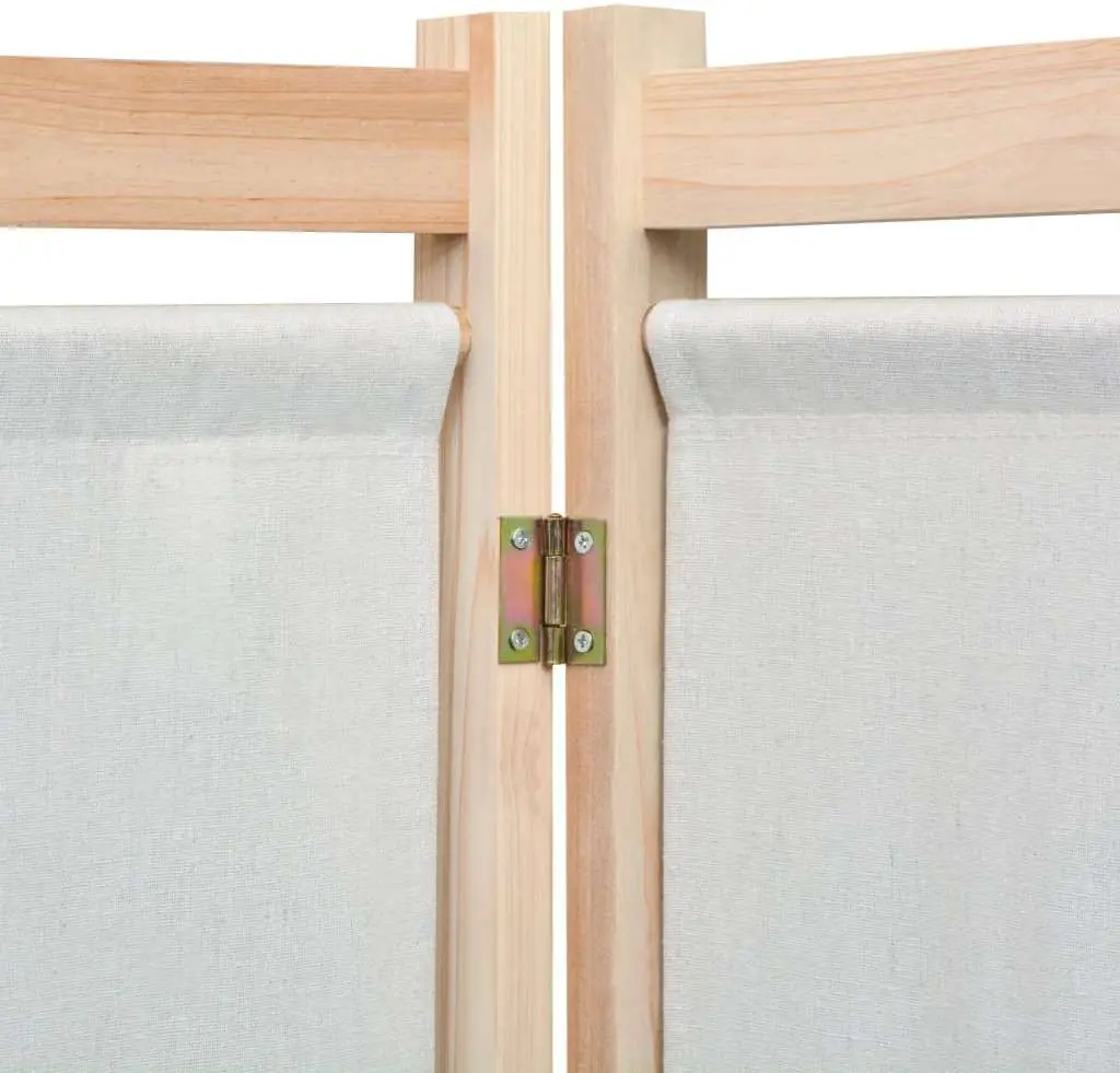 Ширма для комнаты VidaXL 42975 (Cream)