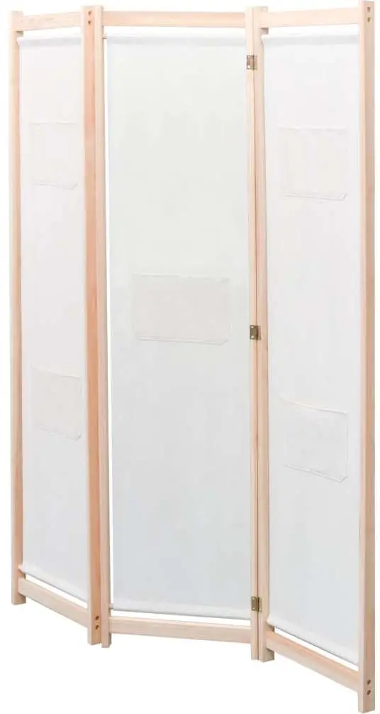 Ширма для комнаты VidaXL 42975 (Cream)