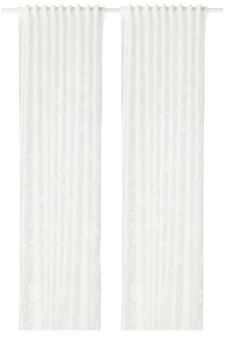 Draperii Ikea Borghild 145x300 (Alb)