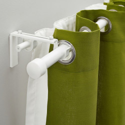 Sina de perdea Ikea Racka/Hugad (Alb) Thumb