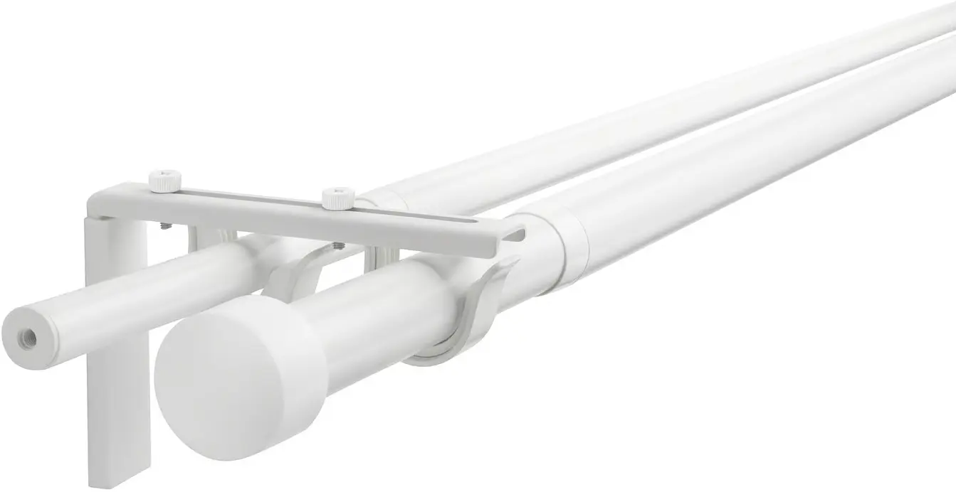 Sina de perdea Ikea Racka/Hugad (Alb)