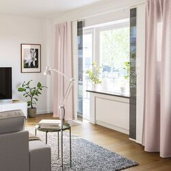 Draperie panou Ikea Fonsterviva 60x300 (Gri Inchis) Thumb