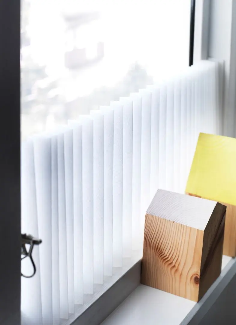 Штора плиссе Ikea Schottis 90x190 (Белый)