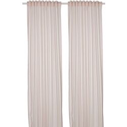 Draperii Ikea Bymott 120x250 (Alb/Bej)