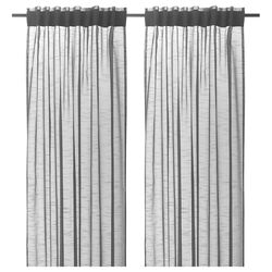 Perdele Ikea Gjertrud 145x300 (Gri Inchis)