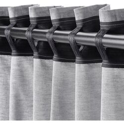 Draperii Ikea Hannalill 145x250 (Albastru-gri) Thumb