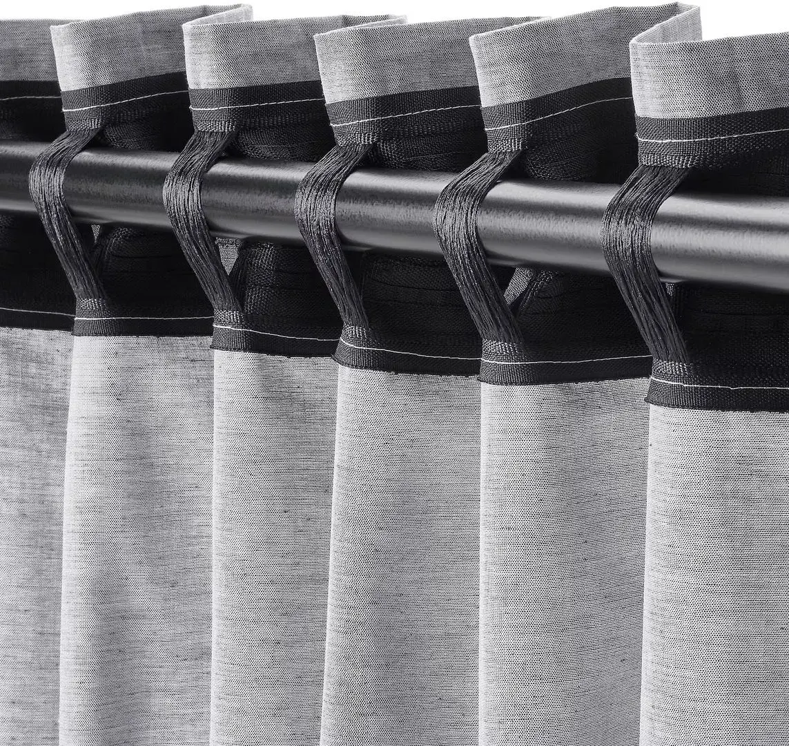 Draperii Ikea Hannalill 145x250 (Albastru-gri) - 4