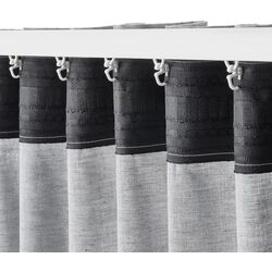 Шторы Ikea Hannalill 145x300 (Тёмно-синий) Thumb