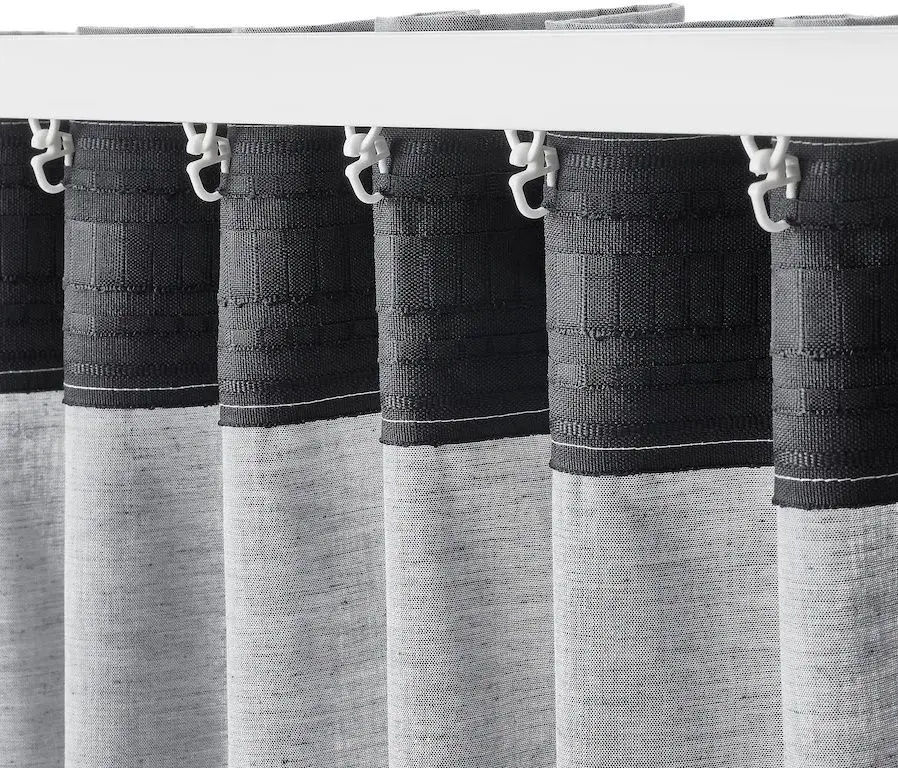 Шторы Ikea Hannalill 145x300 (Тёмно-синий)