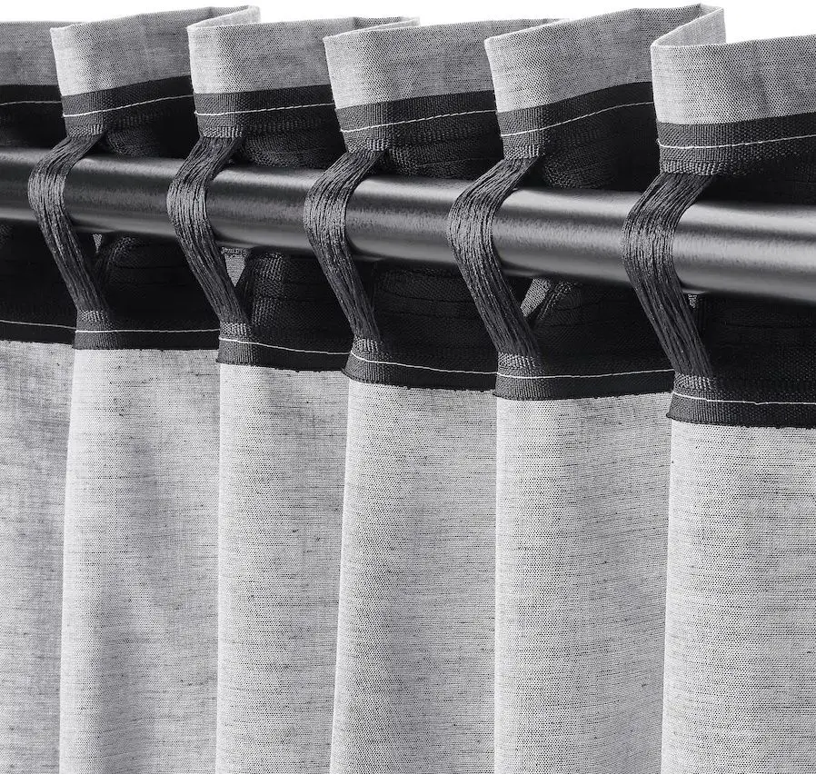 Шторы Ikea Hannalill 145x300 (Тёмно-синий)