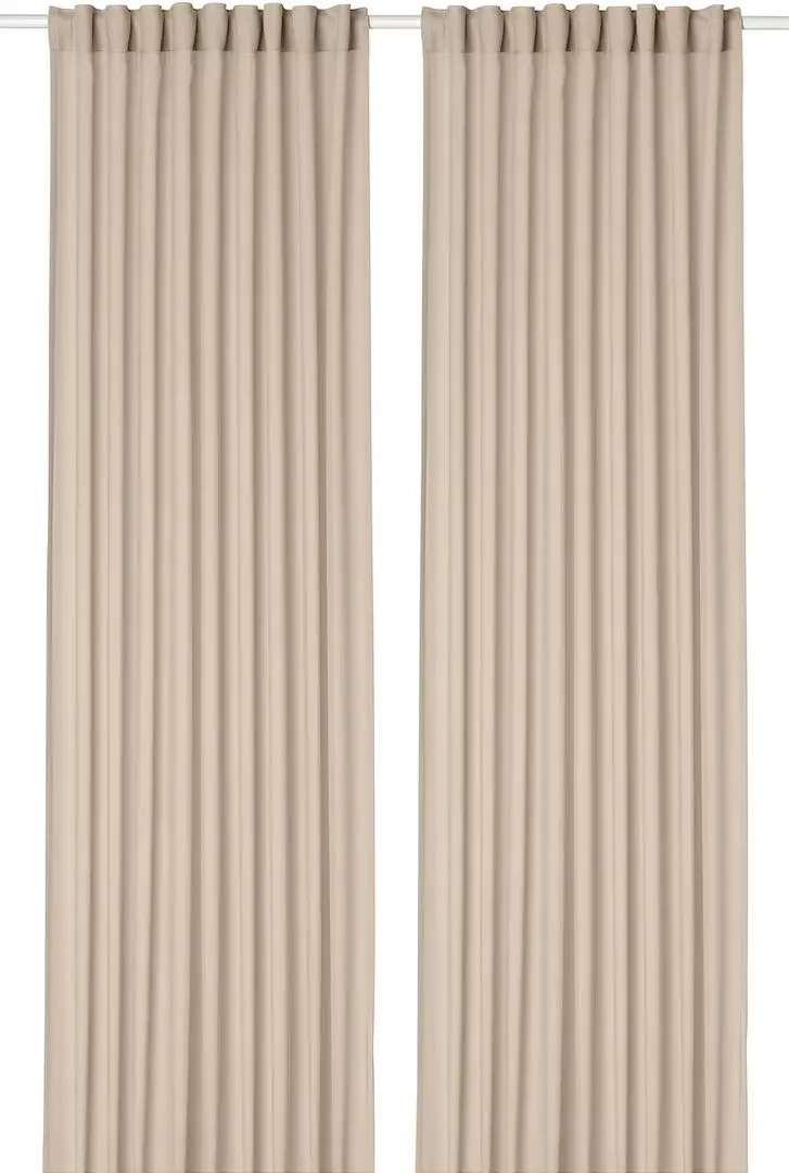 Draperii Ikea Rosenrobinia 145x250 (Bej)