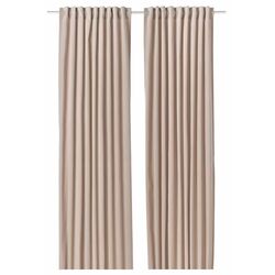 Шторы Ikea Sanela 140x250 (Светло-Бежевый)