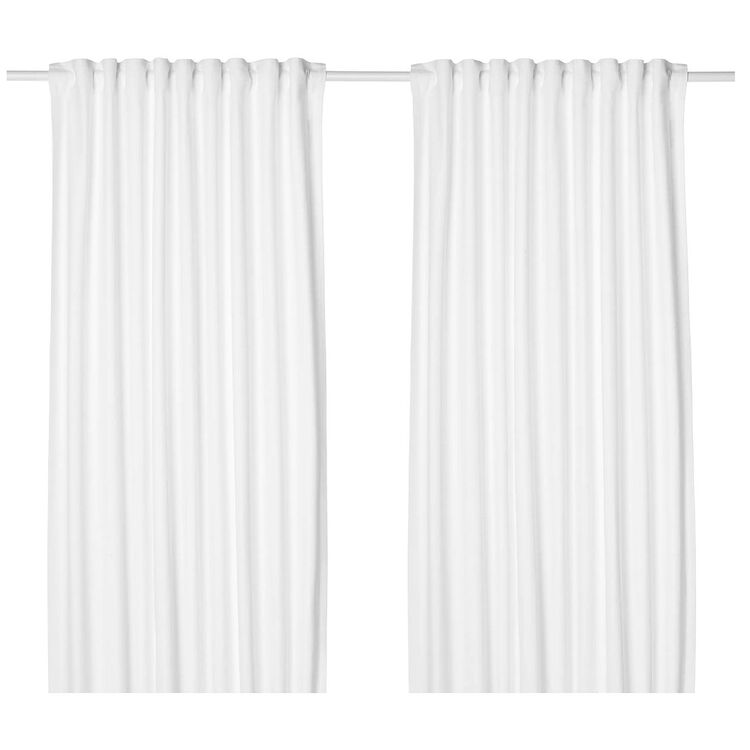 Шторы Ikea Tibast 145x300 (Белый)