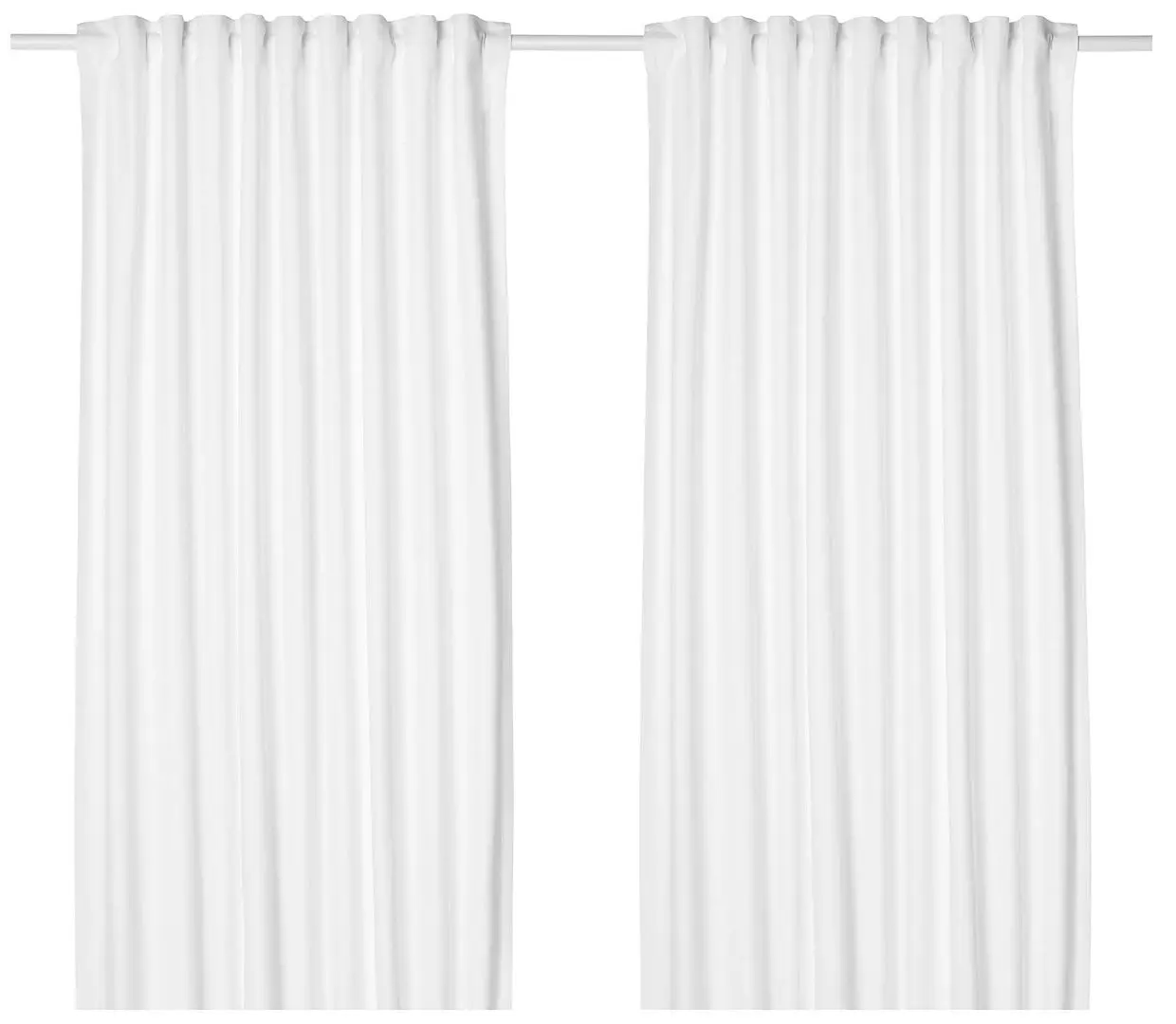 Perdele Ikea Tibast 145x300 (Alb)