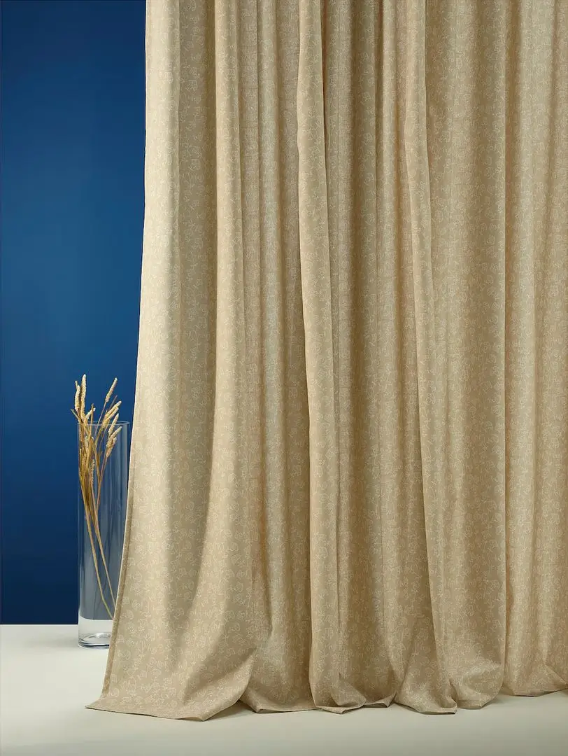 Шторы Ikea Trystavmal 145x250 (Бежевый/Белый)