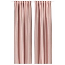 Draperii opace Ikea Vilborg (Roz)