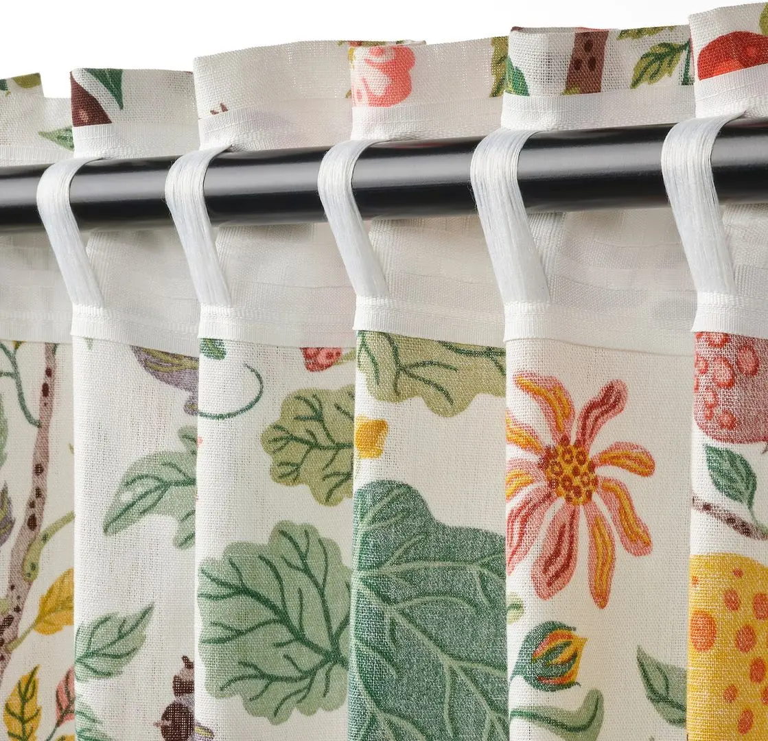 Draperii Ikea Vildpersilja 145x250 (Multicolor)